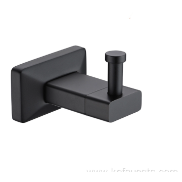 Hotel Wall Mounted Matte Black Accessories Set